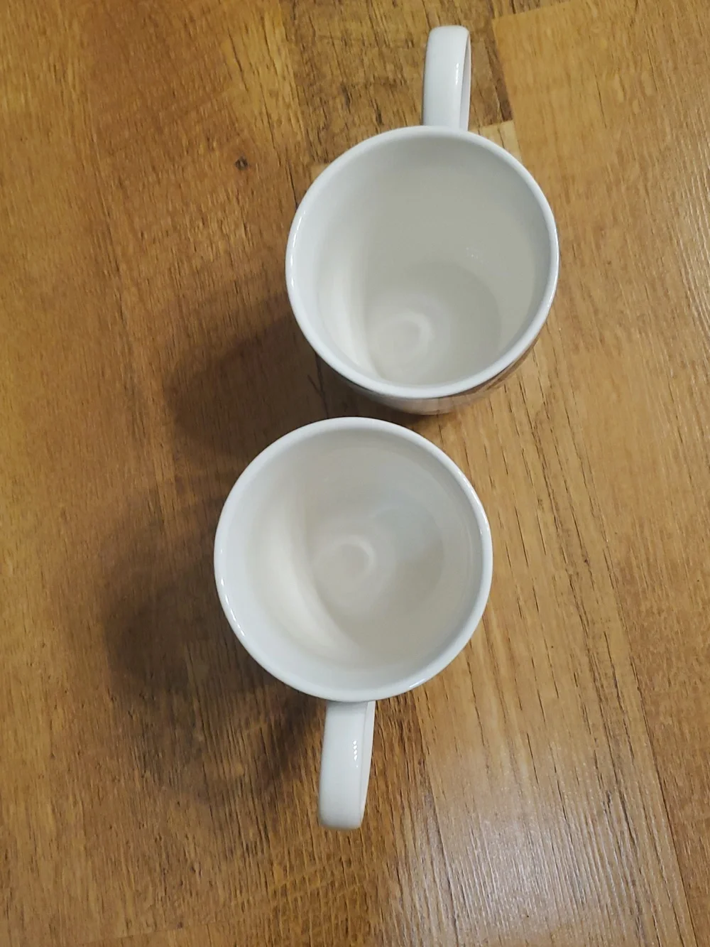 Crate & Barrel 2 Set Mugs Blue Mermaid‎ Scale